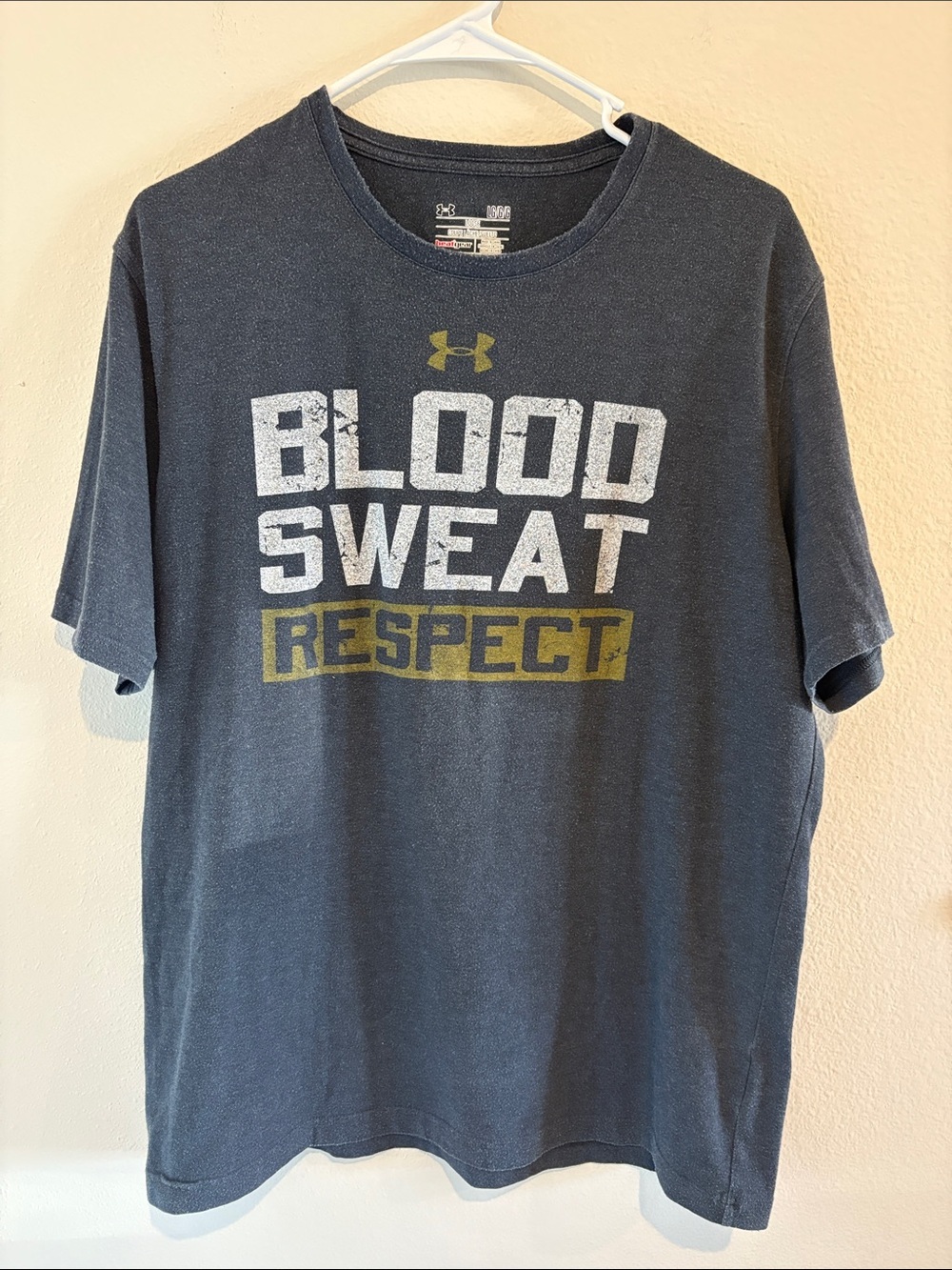 Under Armour tshirt Blood Sweat Respect